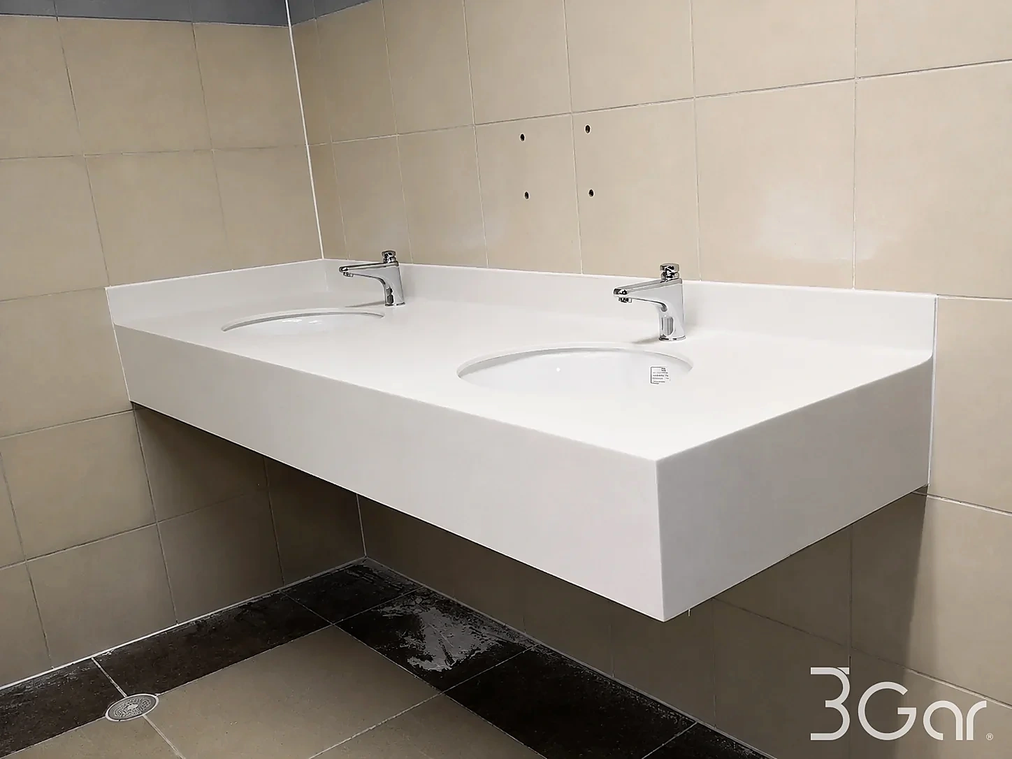 Cubiertas de lavabo de superficie sólida