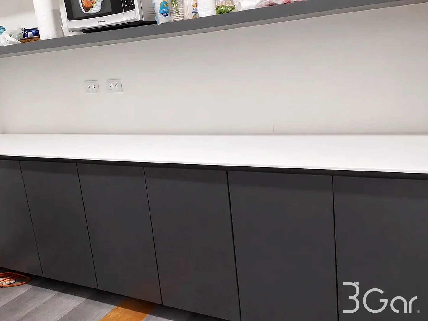 Cubierta de mueble de superficie sólida