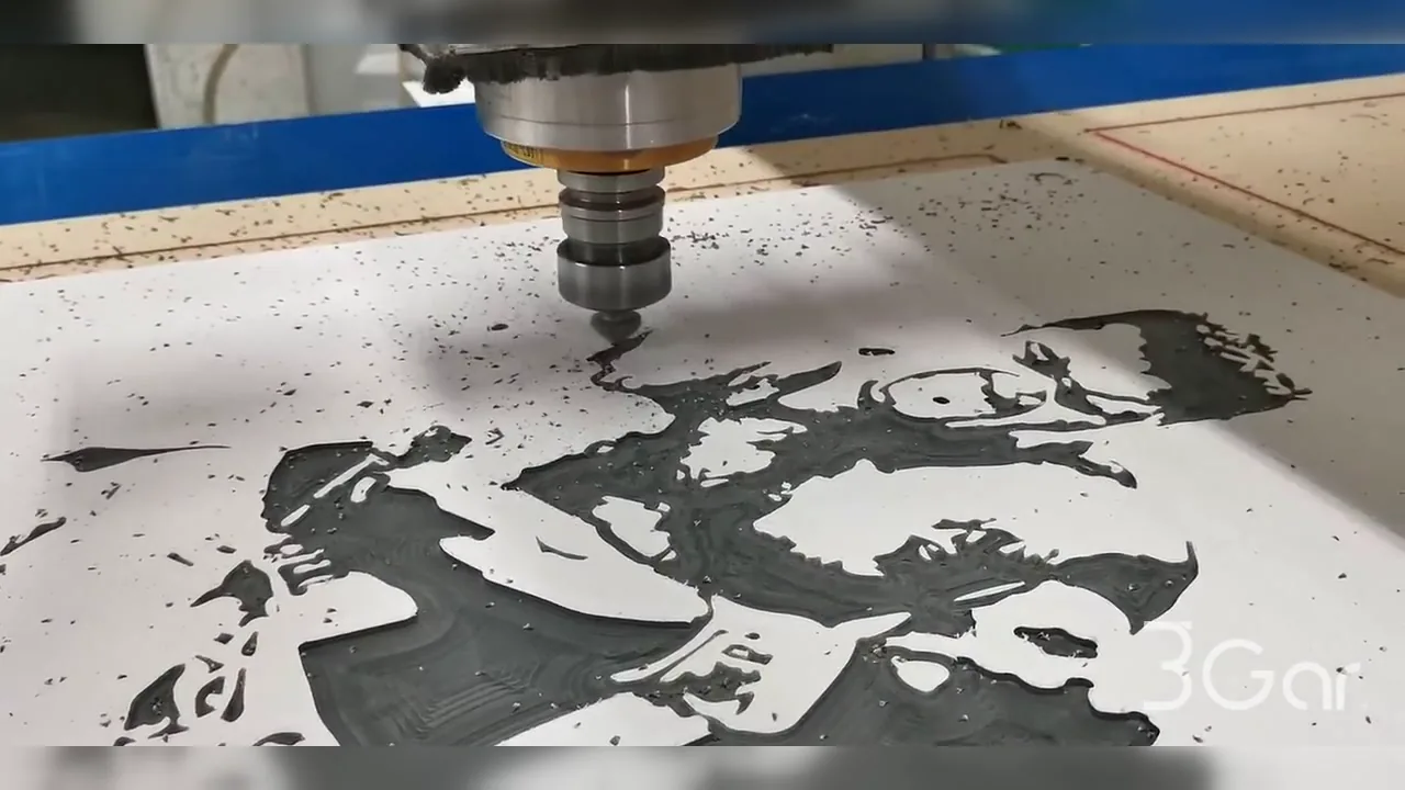 Miniatura de video de router CNC 3Gar