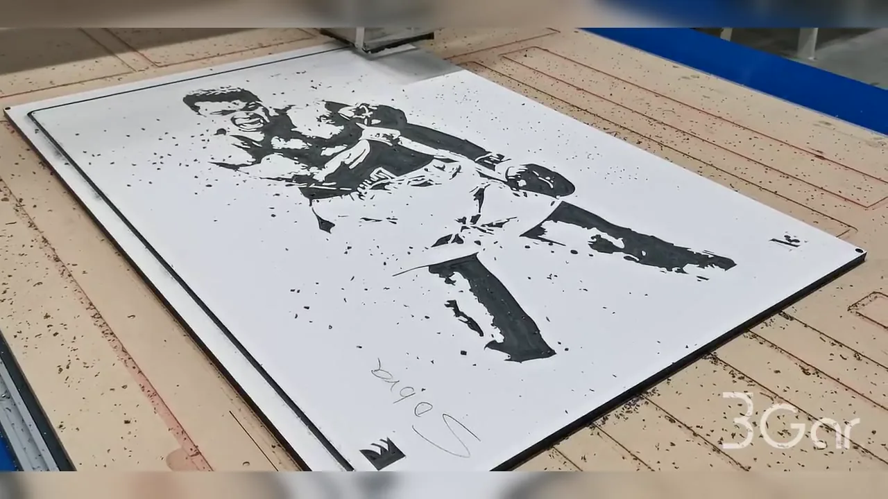 Miniatura de video de router CNC 3Gar