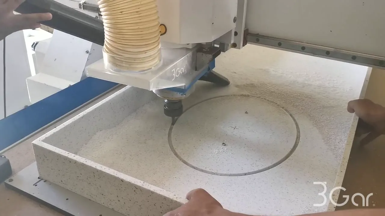 Miniatura de video de router CNC 3Gar