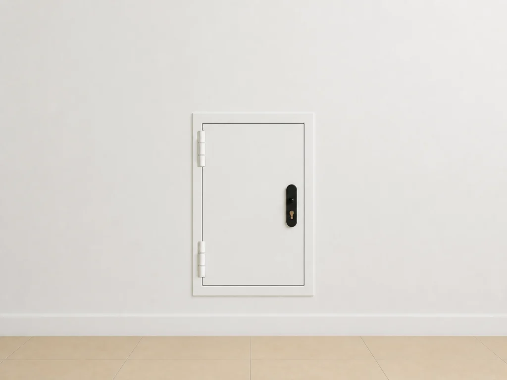 Puerta metálica de registro UL