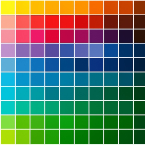 Variedad de colores
