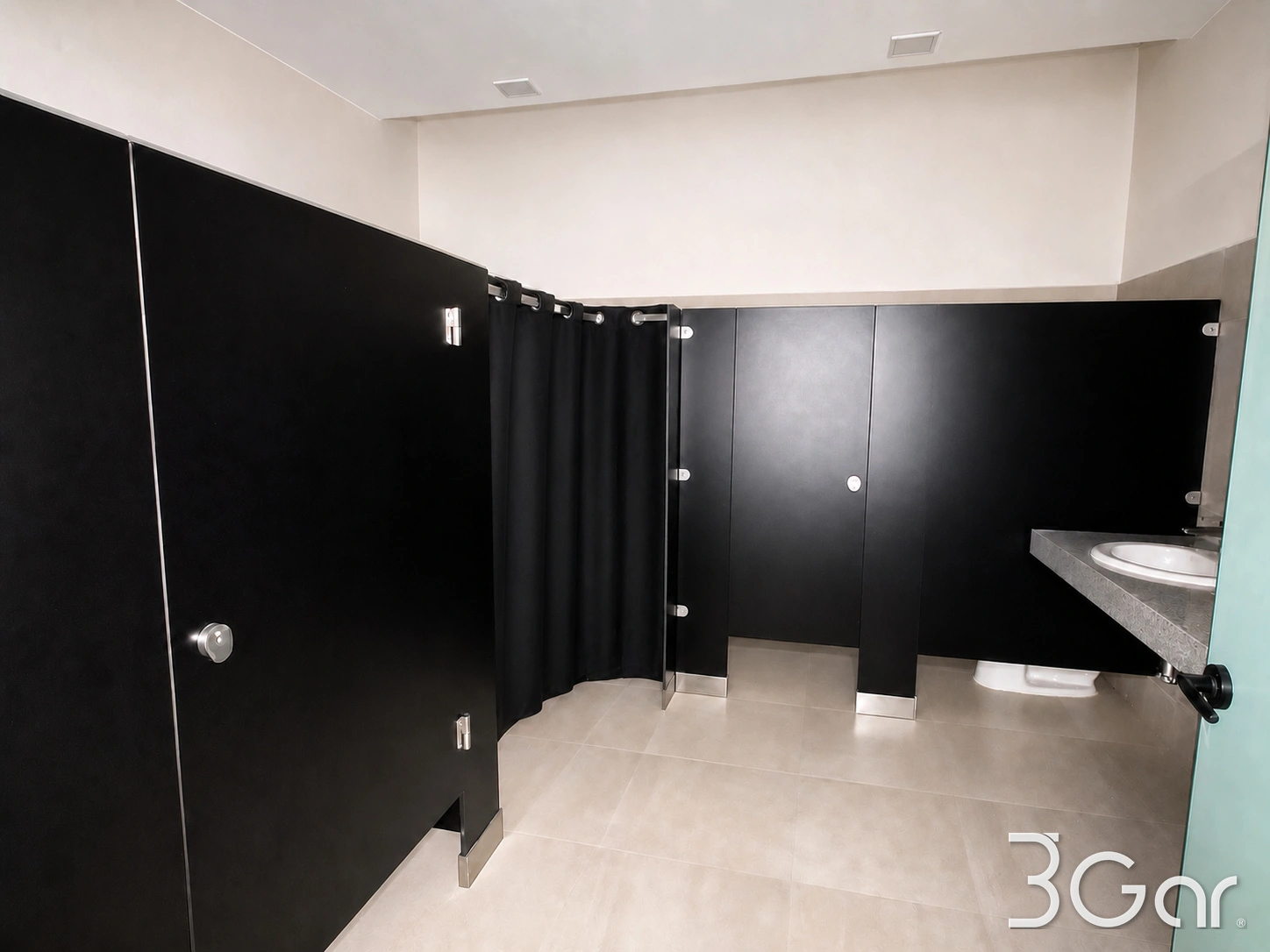Mampara sanitaria 3Gar línea Luxor