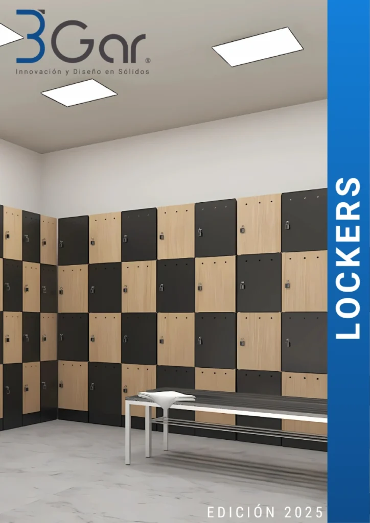 Portada de Catálogo de lockers 3Gar